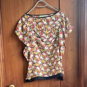 Floral Print Women's Blouse